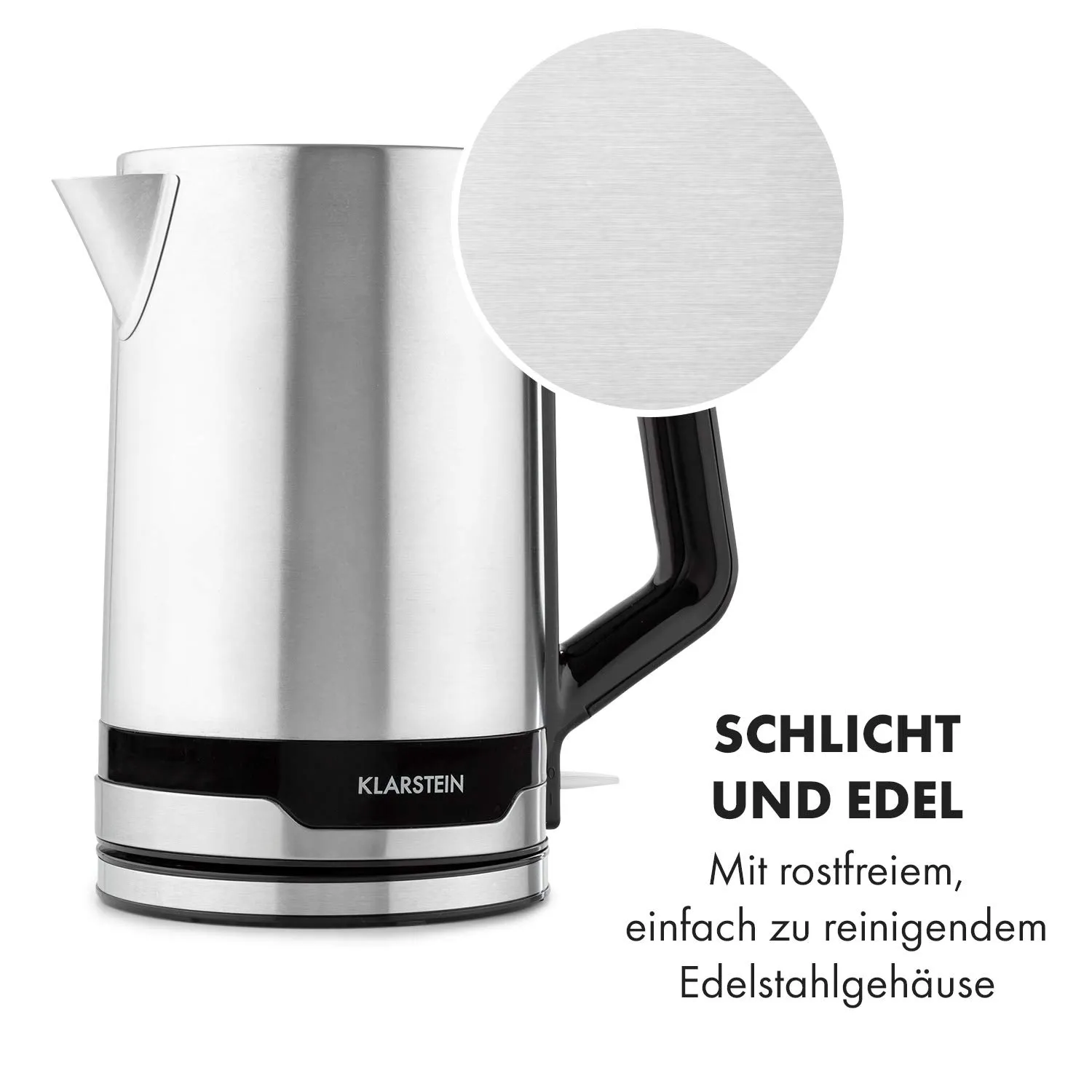 Klarstein Arabica bouilloire 1,7 L inox 2200 W