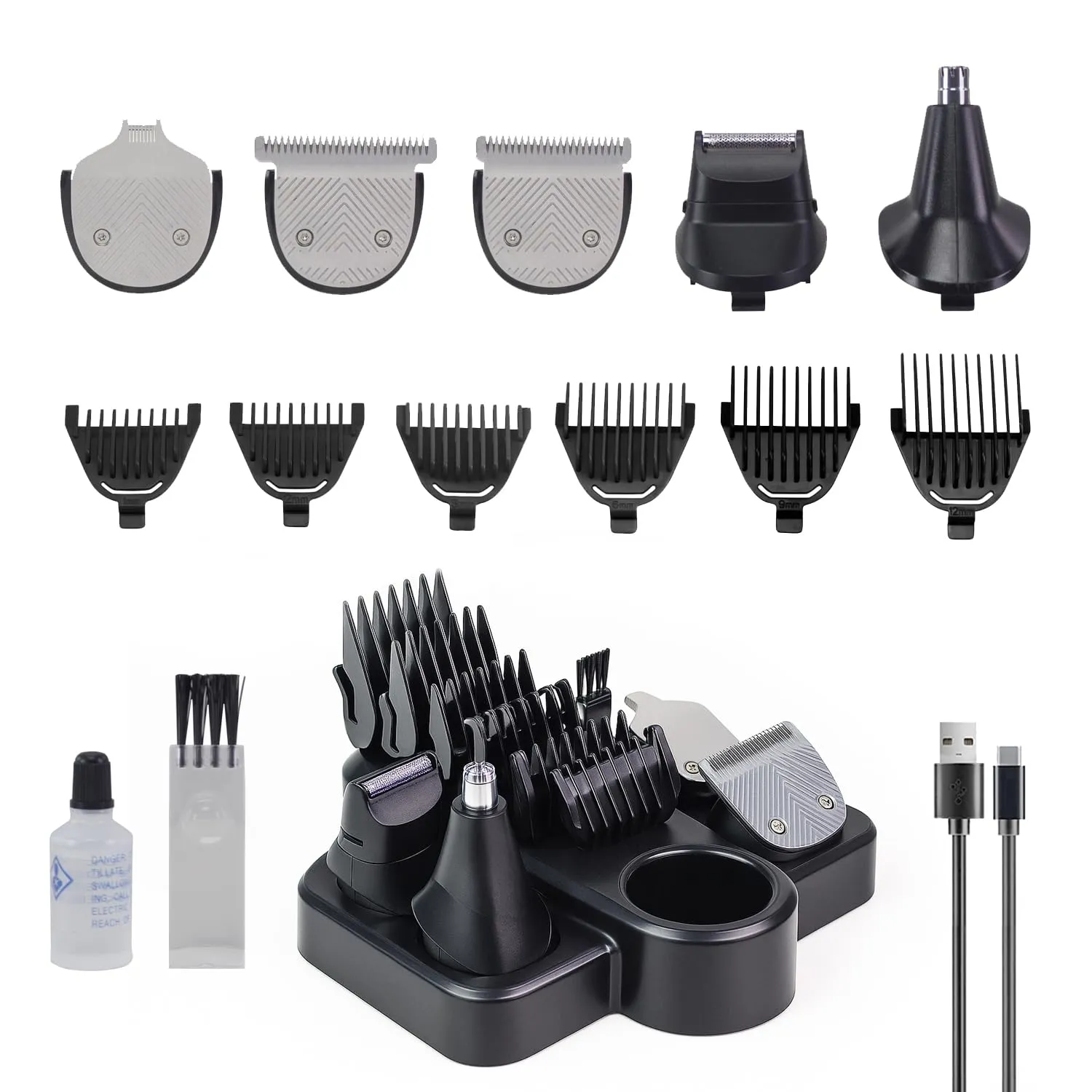 Beper P304CAP050 TrimX 12 tondeuse multifonction 12 pcs