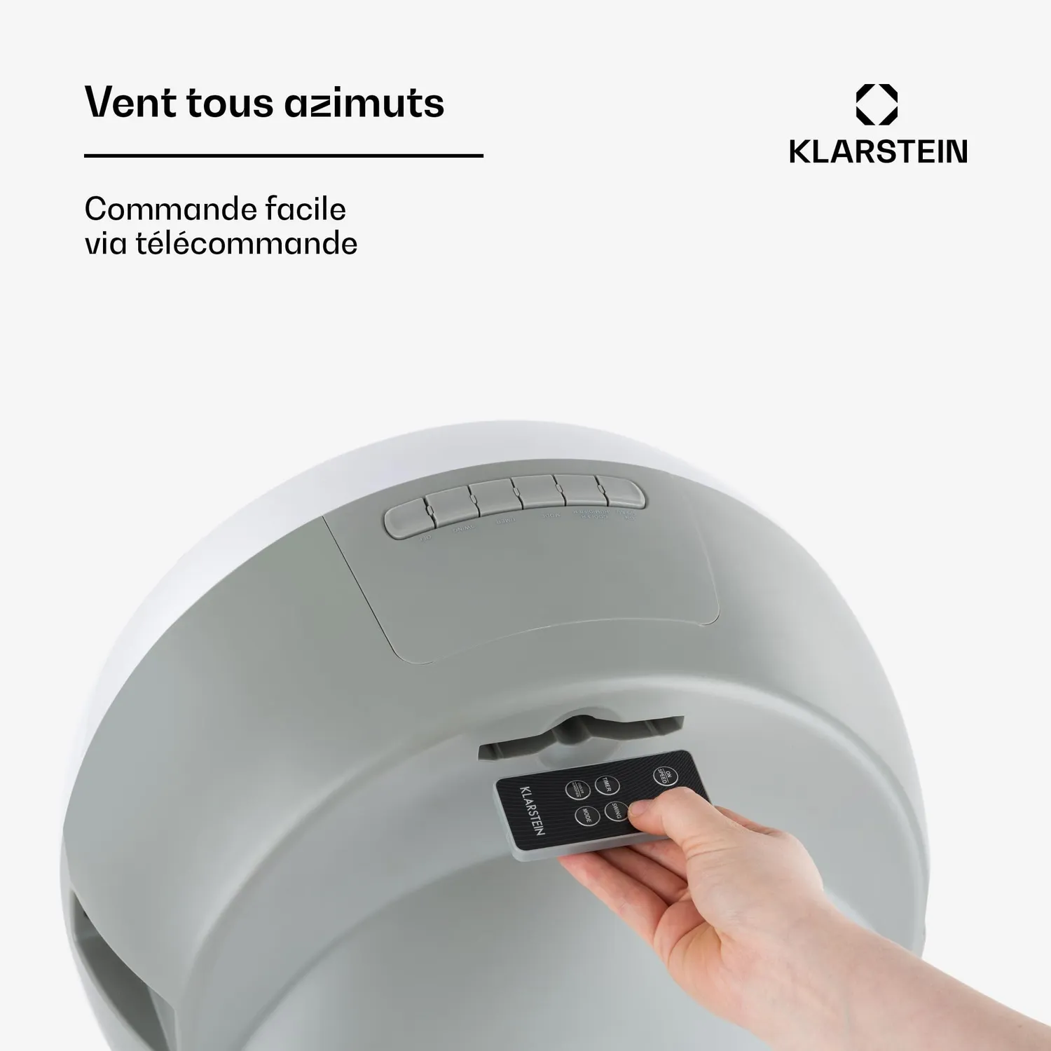 Klarstein climatiseur mobile 3 en 1 90 W 1600 m³/h
