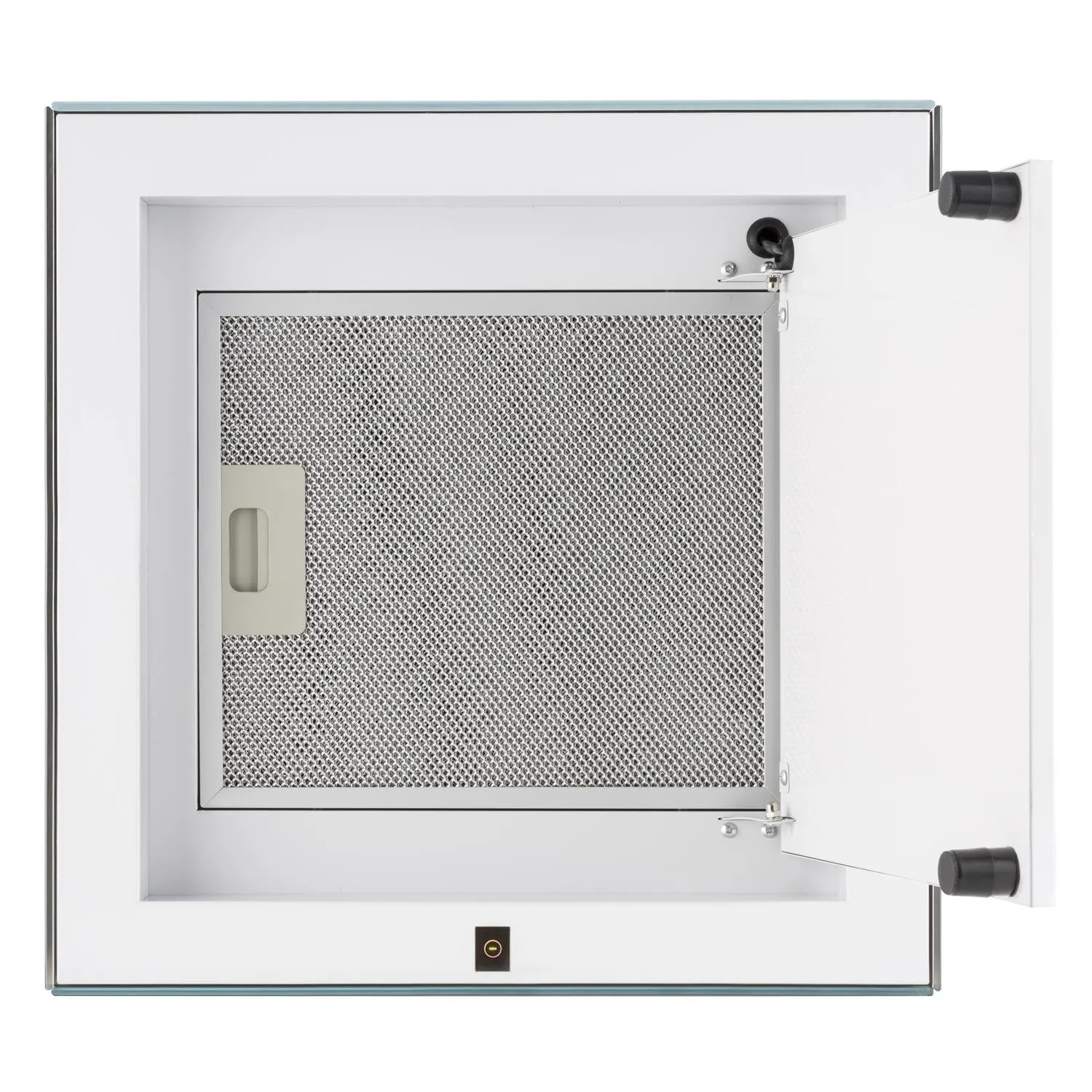 Klarstein Kronleuchter hotte îlot 45 cm blanc 600 m³/h