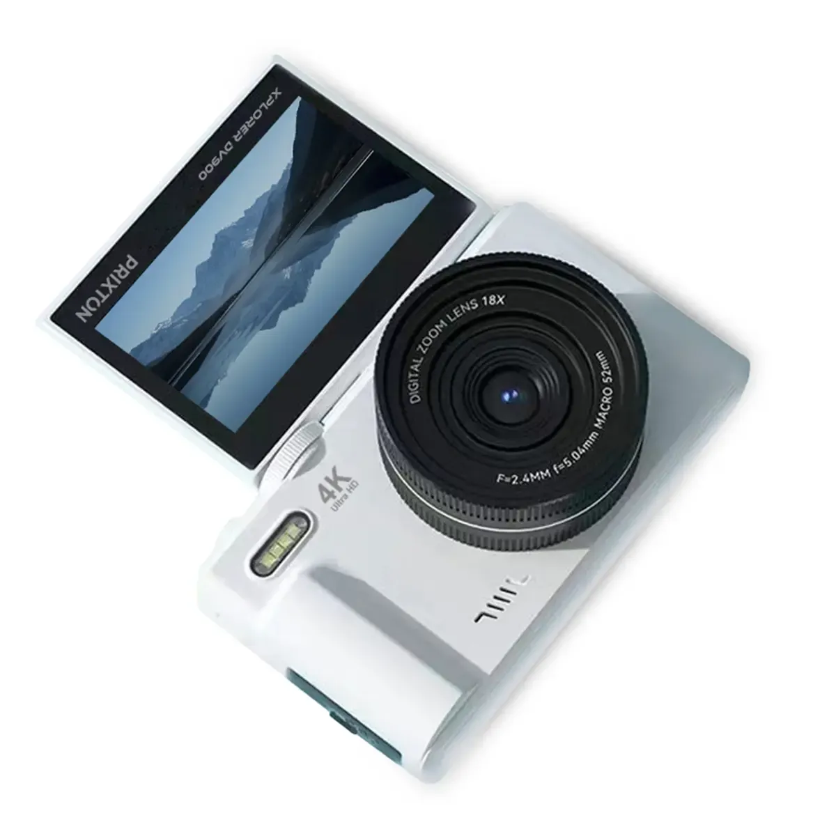 Prixton Xplorer DV900 caméra numérique 4K blanche 64MP
