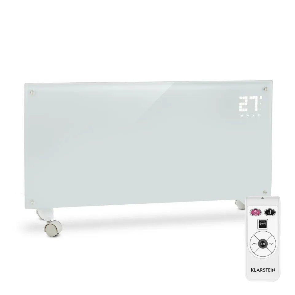 Klarstein Bornholm radiateur électrique blanc 2000W