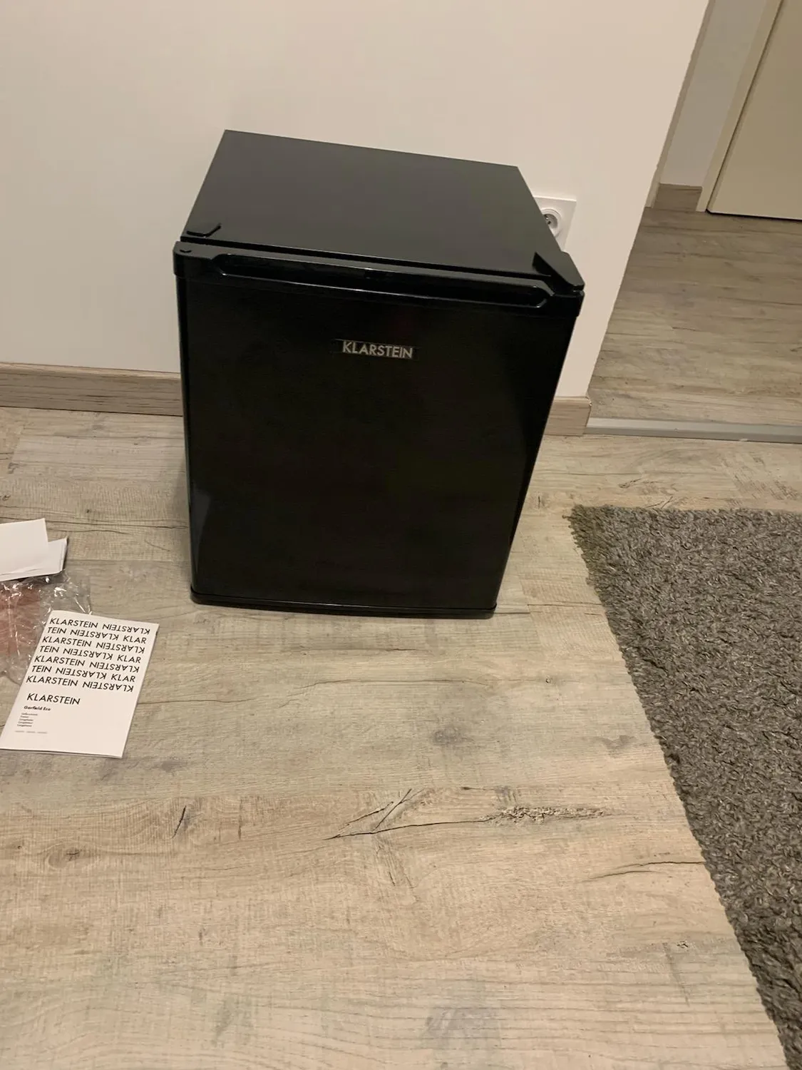 Klarstein mini congélateur armoire 33 L argent froid ventilé