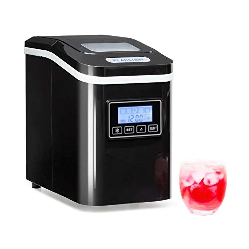Klarstein Lannister machine à glaçons noire
